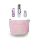 Trousse scintillante rose